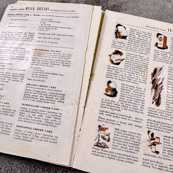 1951 Betty Crocker Picture Cookbook First Edition - Picture 6 of 6